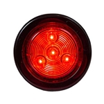 Buyers 2 Inch Red Round Marker/Clearance Light With 4 LEDs Kit