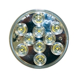 Buyers 4 Inch Clear Round Backup Light With 10 LEDs
