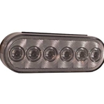 Buyers 6 Inch Clear Oval Backup Light Kit With 6 LEDs (PL-2 Connection, Includes Grommet And Plug)
