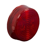Buyers 2.5 Inch Red Round Marker/Clearance Light With 2 LED