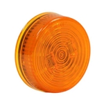 Buyers 2.5 Inch Amber Round Marker/Clearance Light With 2 LED