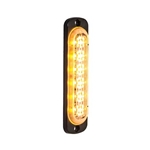 Buyers Thin 4.5 Inch Vertical LED Strobe Light - Amber