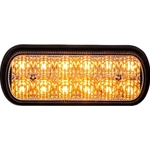 Buyers Dual Row 5.5 Inch LED Strobe Light - Amber