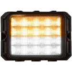 Buyers 4.75 Inch 16 LED Strobe Light - Amber/Clear