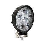 Buyers 4.5 Inch LED Flood Light With Black Housing - Clear