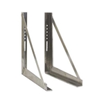 Buyers 18x24 Inch Welded Stainless Steel Mounting Brackets