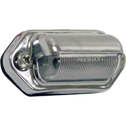 Buyers 2 Inch License/Utility Light With 2 LEDs And Stripped Leads