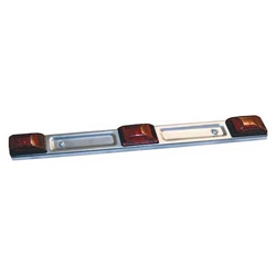 Buyers Stainless Steel ID Bar Light With 9 LEDs