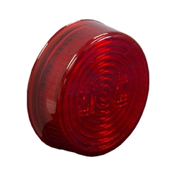 Buyers 2.5 Inch Red Round Marker/Clearance Light With 2 LED