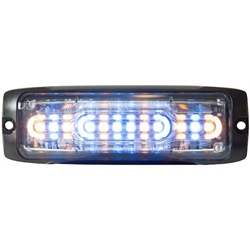 Buyers Ultra Thin Wide Angle 5 Inch LED Strobe Light - Amber/Blue