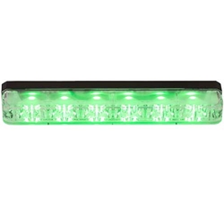Buyers Ultra Bright Narrow Profile LED Strobe Light - Green