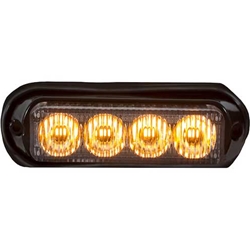 Buyers 5 Inch LED Mini Strobe Light - Amber