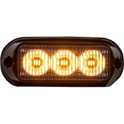Buyers 4 Inch LED Strobe Light - Amber