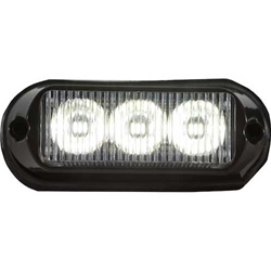 Buyers 4 Inch LED Strobe Light - Clear