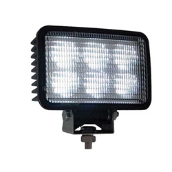 Buyers 4 Inch By 6 Inch Rectangular LED Clear Flood Light