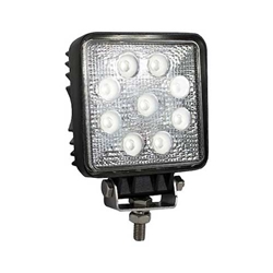 Buyers 4 Inch Wide Square LED Spot Light