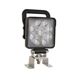 Buyers 4 Inch Square LED Flood Light With Switch And Handle