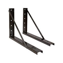 Buyers 24x24 Inch Welded Black Structural Steel Mounting Brackets