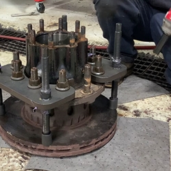 Kiene Heavy Duty Disc Brake Rotor Press