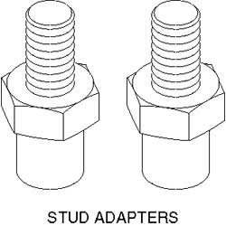 Kiene: Axle Shaft Removal Tool - Adapter Stud 5/8 - 11
