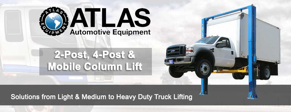 Atlas 2-Post, 4-Post & Mobile Column Lifts