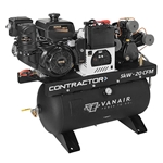 Vanair Contractor Compressor/Generator - Skid Mount - 14 HP Kohler