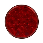 Buyers  4 Inch Red Round Stop/Turn/Tail Light With 10 LED With AMP-Style Connection