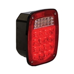 Buyers Passenger Side 5.75 Inch Red Stop/Turn/Tail Light