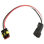 Buyers DOT Light Plug 3-Wire AMP-Style Plug With 3-Pin PL-3 Female Plug