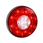 Buyers 4 Inch Round Combination Stop/Turn/Tail & Backup Light