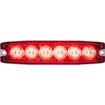 Buyers Ultra Thin 5 Inch LED Strobe Light - Red