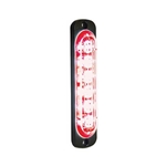 Buyers Thin 4.5 Inch Vertical LED Strobe Light - Red