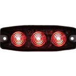 Buyers Ultra Thin 3.5 Inch LED Strobe Light - Red