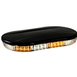 Buyers Class 1 Low Profile Oval Mini Light Bar - Amber/Clear