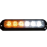 Buyers 5 Inch LED Strobe Light - Amber/Clear