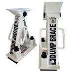 Close up view of Dump Brace - Dump Bed Safety Stand
