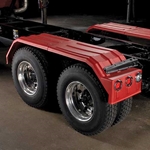 Minimizer 1554 Series Poly Fender for Tandem Axles