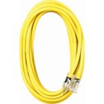 50' Extra Heavy Duty Outdoor Extension Cord, 12/3 SJTW, Lighted End