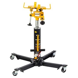 1000 Pound 2-Stage Telescoping Air/Lever Actuated Hydraulic Transmission Jack