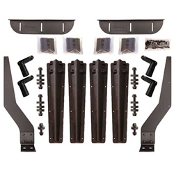 Minimizer Plastic Bolt On Bracket Kit for Poly Truck Fenders