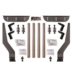 Minimizer Stainless Steel Bolt On Bracket Kit for Poly Truck Fenders