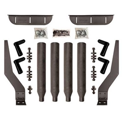 Minimizer Plastic Bolt On Bracket Kit for Poly Truck Fenders