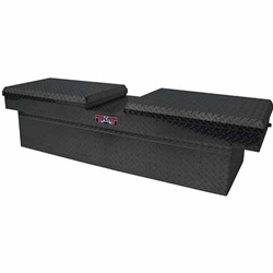Brute Gull Wing Mid Size / Down Size Tool Box - LB & SB Wide and Shallow - Black