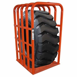 OTR Tire Inflation Cage