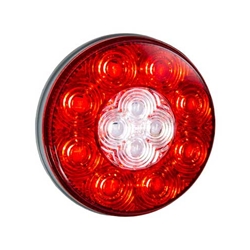 Buyers 4 Inch Round Combination Stop/Turn/Tail & Backup Light