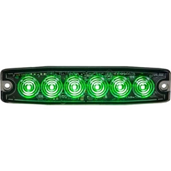 Buyers Ultra Thin 5 Inch LED Strobe Light - Green