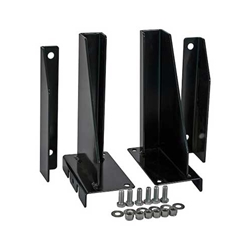 Buyers Black Steel Side-Wall Extension kit for DumperDogg - Use with Steel Insert