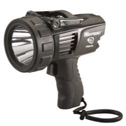 Waypoint® Rechargeable PIstol Grip Spotlight with AC - Black